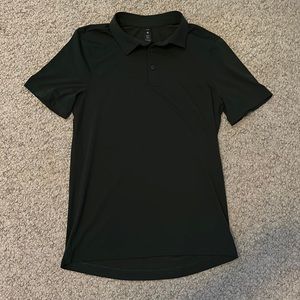 Lululemon Evolution Polo Men XS Smoked Spruce (Dark Green) | only worn once